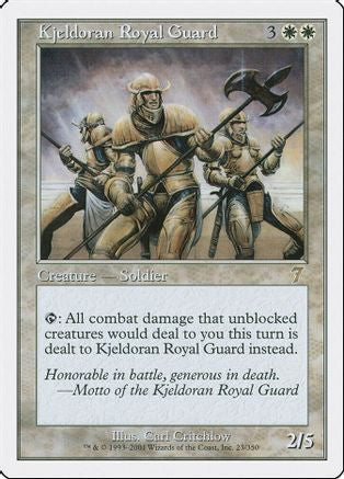 Kjeldoran Royal Guard (7ED-023) - 7th Edition Foil
