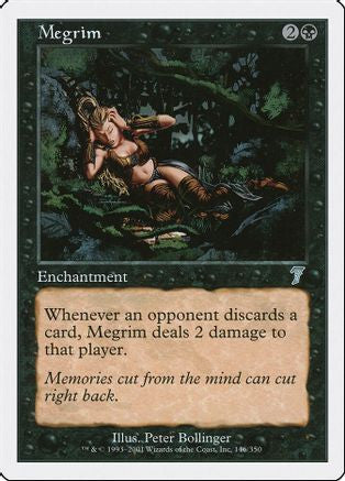 Megrim (7ED-146) - 7th Edition Foil