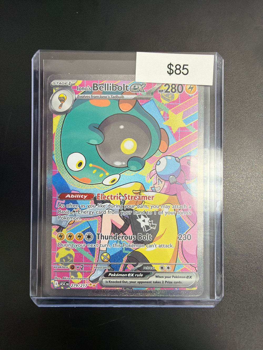 Pokemon Iono Bellibolt ex 279/217
