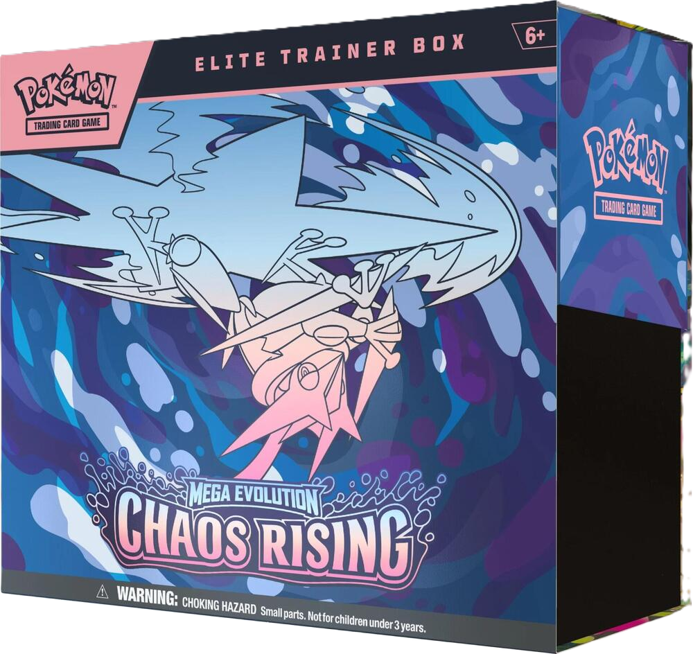 Pokemon Mega Evolution Chaos Rising Elite Trainer Box
