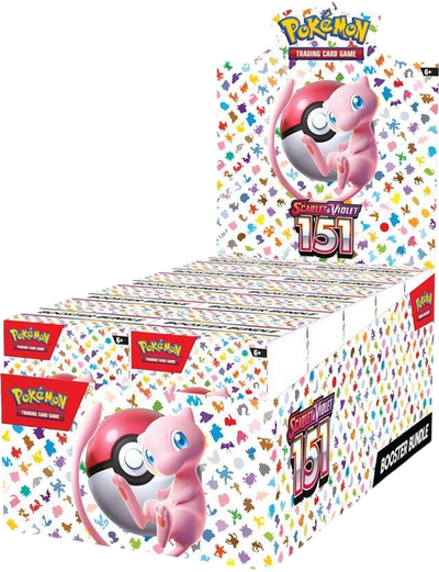 Display of 10 151 Booster Bundle