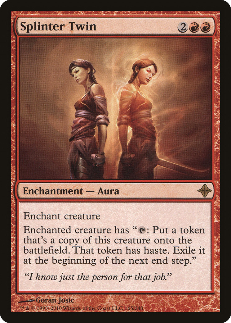 Splinter Twin (ROE-165) - Rise of the Eldrazi Foil