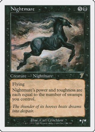 Nightmare (7ED-150) - 7th Edition Foil