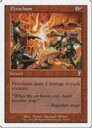 Pyroclasm (7ED-209) - 7th Edition Foil