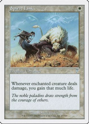 Spirit Link (7ED-047) - 7th Edition Foil