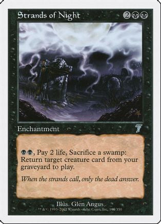 Strands of Night (7ED-165) - 7th Edition Foil