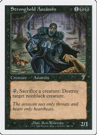 Stronghold Assassin (7ED-166) - 7th Edition Foil