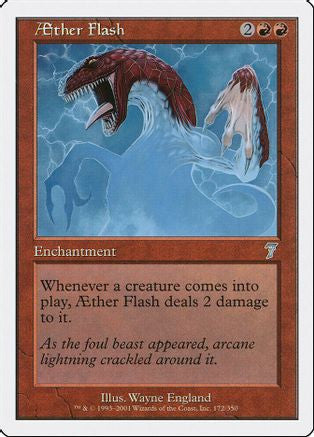 Aether Flash (7ED-172) - 7th Edition Foil