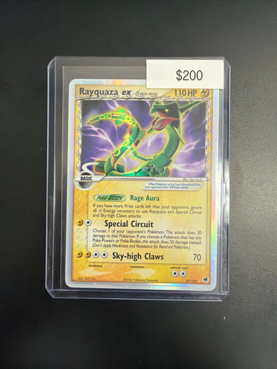 Pokemon Rayquaza EX Delta Species Rev. Holo 97/101