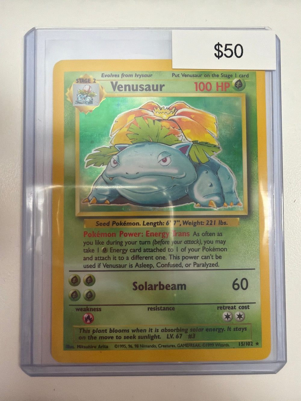 Pokemon Venusaur 15/102