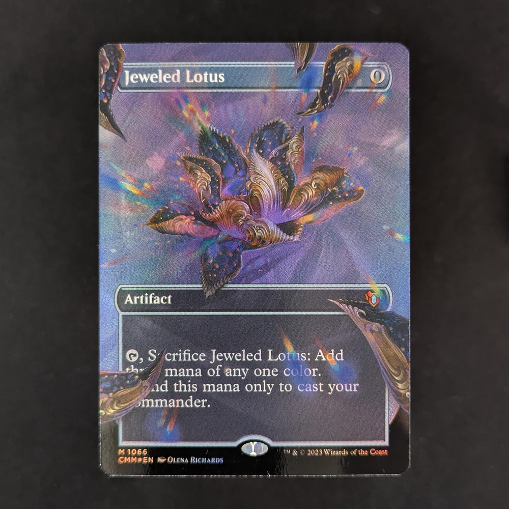 [FOIL] Jeweled Lotus (Textured Foil) - Commander Masters: Extras - English - NM
