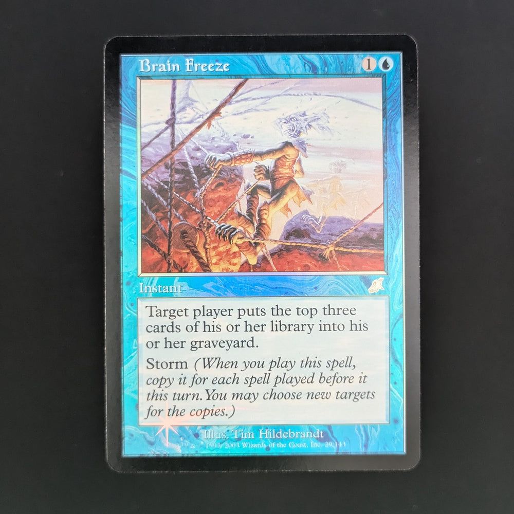 [FOIL] Brain Freeze - Scourge - English - NM