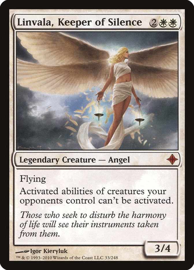 Linvala, Keeper of Silence - 33 - (Rise of the Eldrazi)
