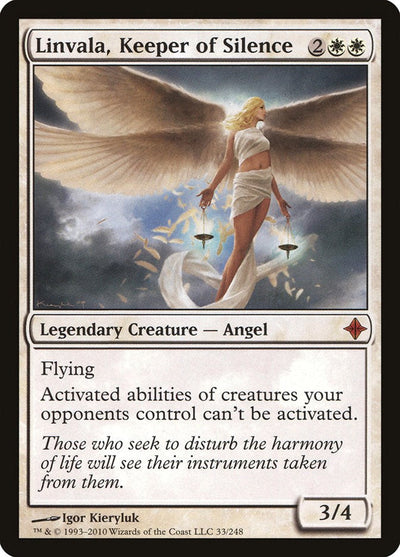 Linvala, Keeper of Silence - 33 - (Rise of the Eldrazi)