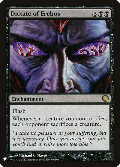 Dictate of Erebos (LIST-JOU-65) - The List