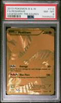 PSA 8 FA/RESHIRAM LEGENDARY TREASURES