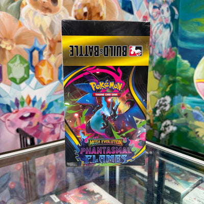 Pokemon Phantasmal Flames Build & Battle Sealed Display (10x Build & Battle Boxes)