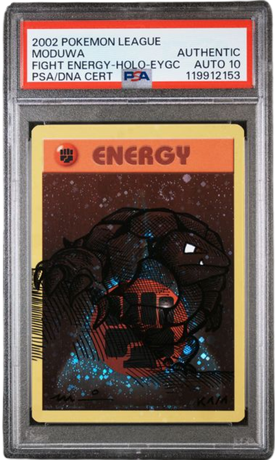 PSA AUTO 10 MODUWA GOLEM FIGHTING ENERGY-HOLO