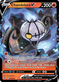 Chandelure V ' 264 Fusion Strike Holofoil
