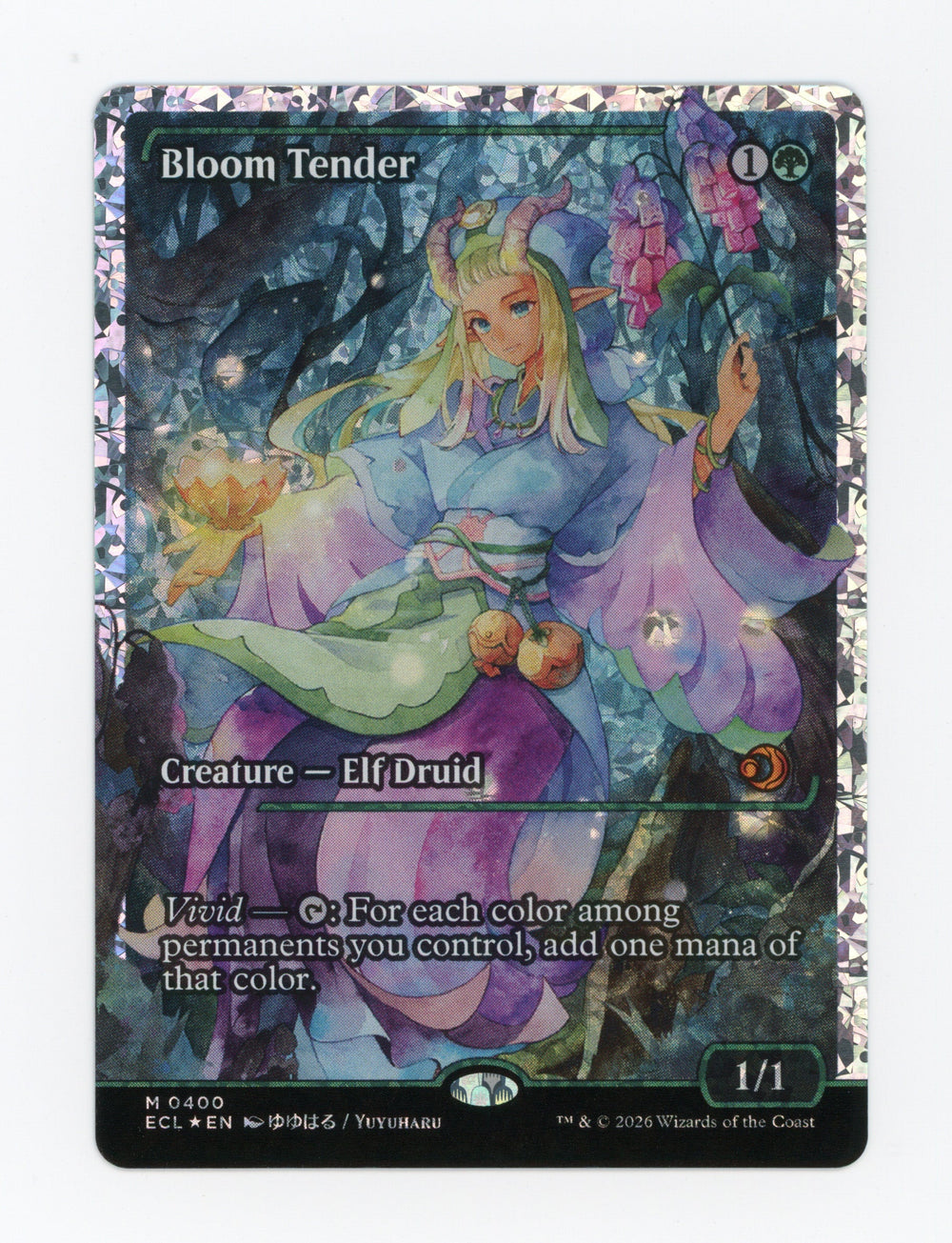 Bloom Tender — Japan Showcase|Fracture Foil — ID 17777