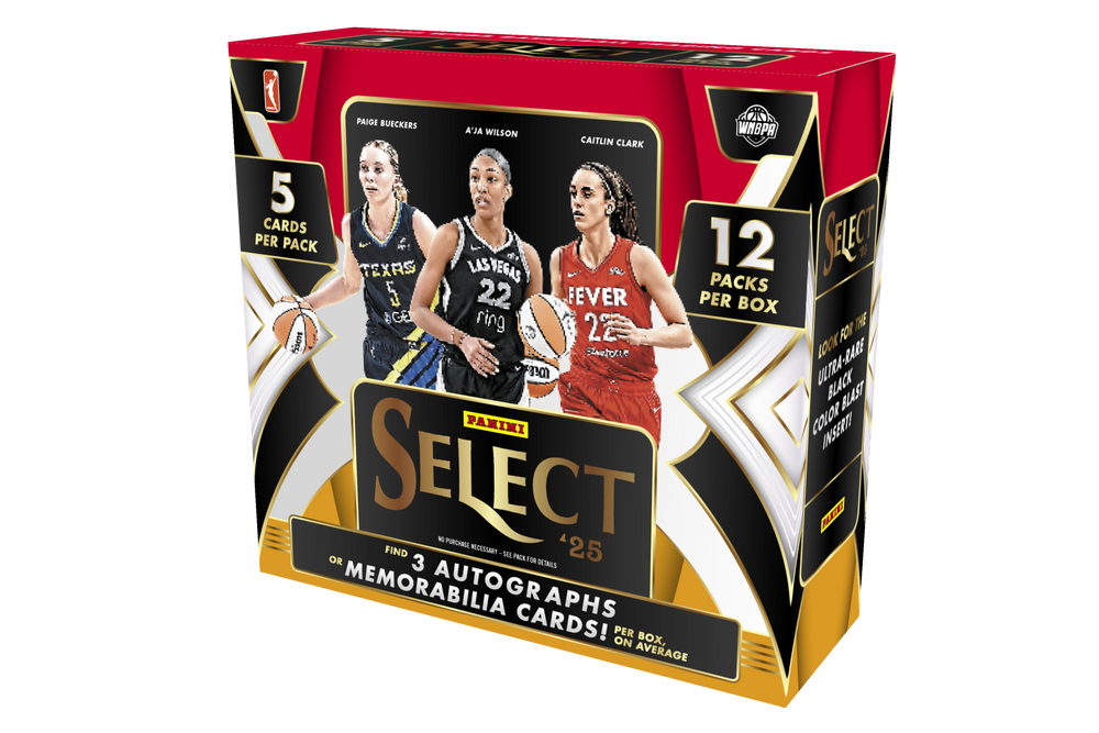 2025 Panini Select WNBA Basketball Hobby 12 Box Case
