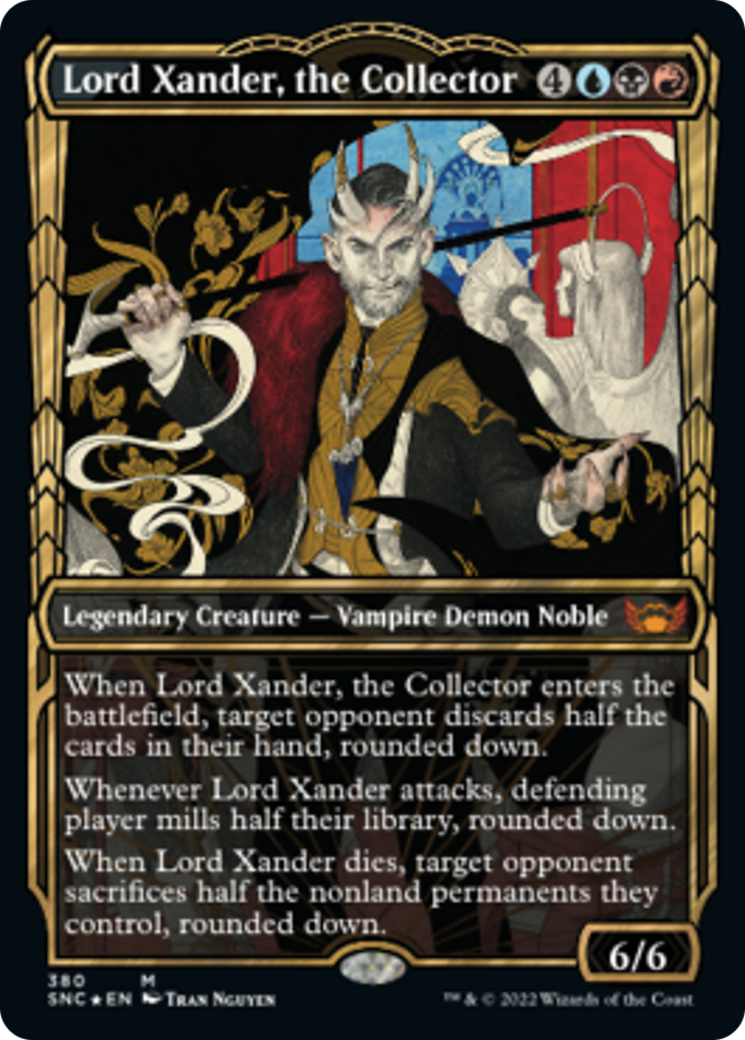 Lord Xander, the Collector (SNC-380) - Streets of New Capenna: (Showcase) Foil