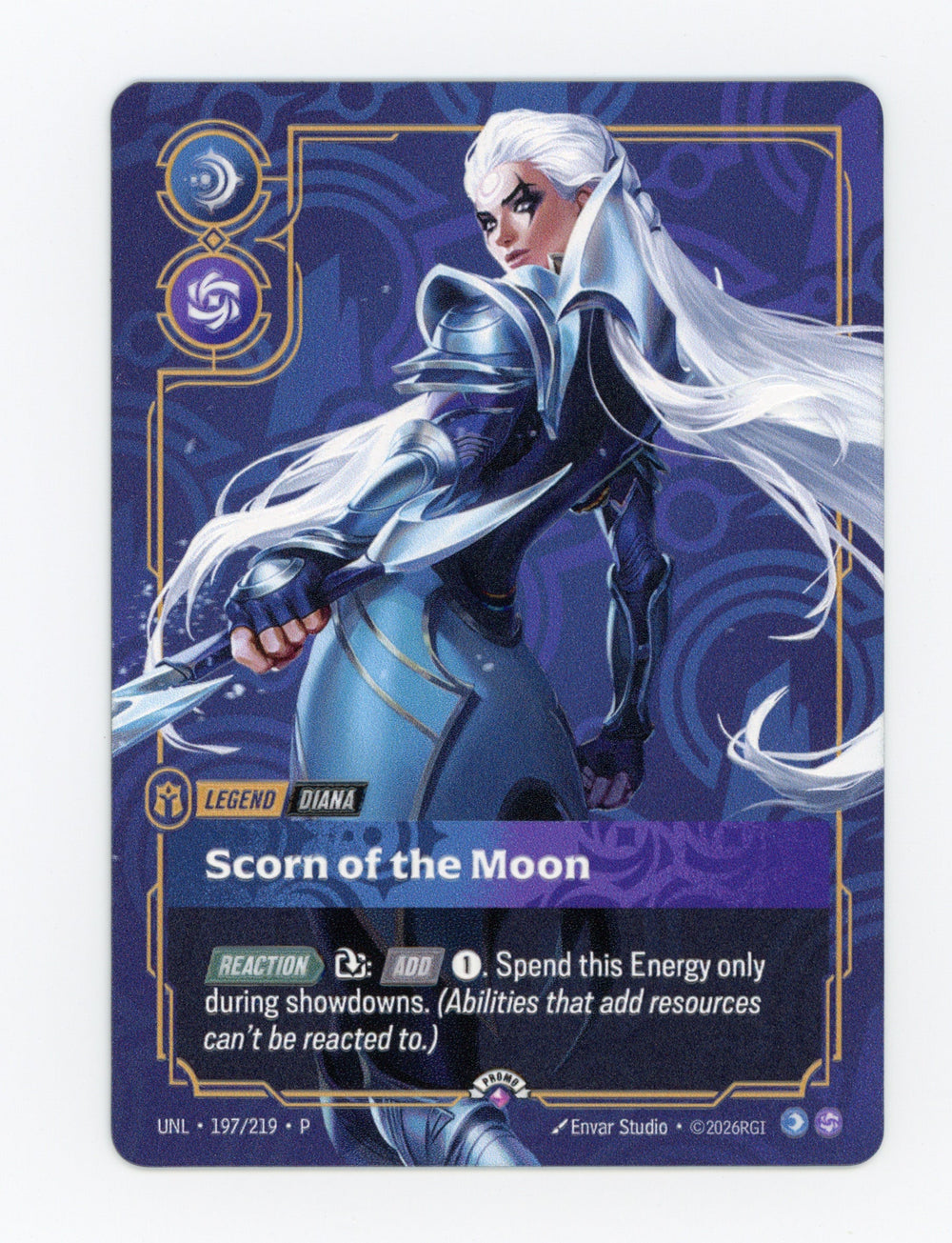 Scorn of the Moon (Diana) — Metal|Prize Wall — ID 17471