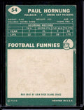 1960 Topps Paul Hornung #54