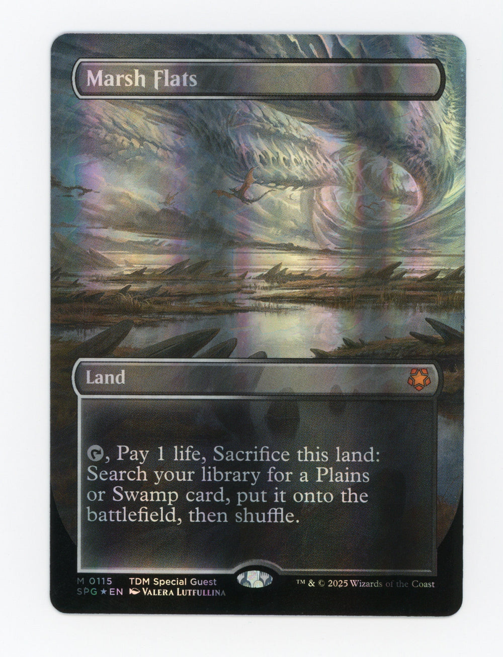 Marsh Flats — Borderless|Dragonscale Foil — ID 17375