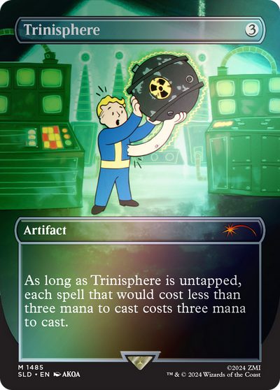 Trinisphere (SLD-1485â˜…) - Secret Lair Drop (Borderless) Foil