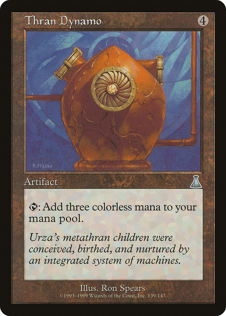 Thran Dynamo (UDS-139) - Urza's Destiny Foil