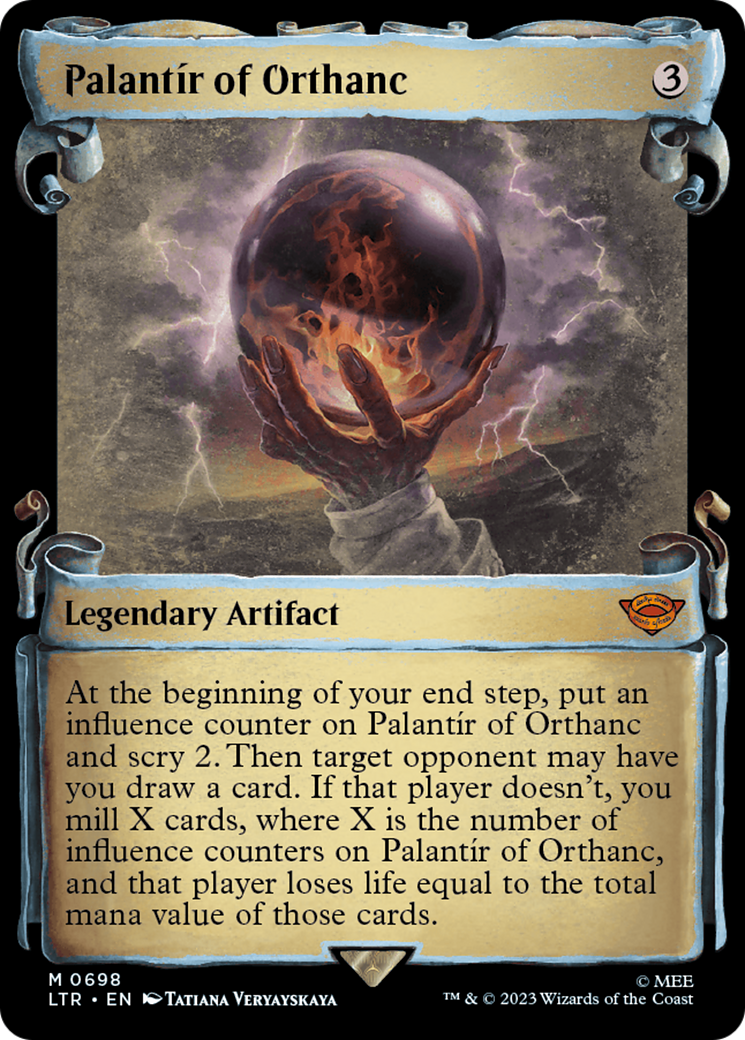 PalantÃ­r of Orthanc (LTR-698) - The Lord of the Rings: Tales of Middle-earth: (Showcase)