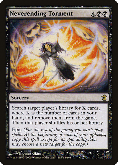 Neverending Torment (SOK-083) - Saviors of Kamigawa Foil