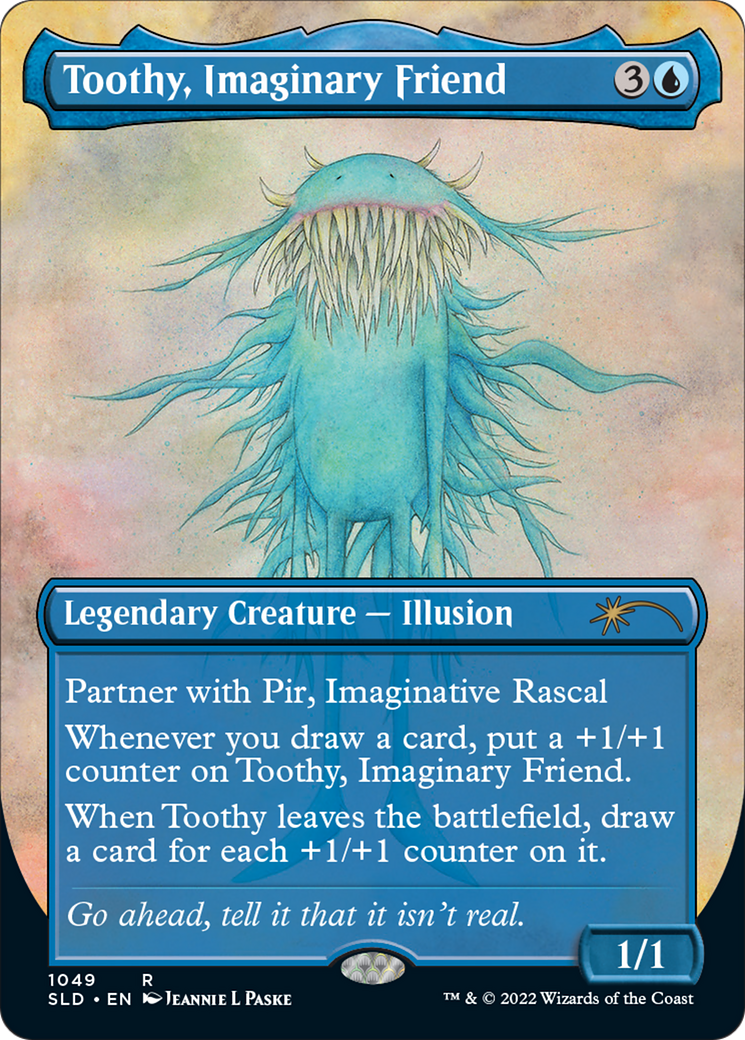 Toothy, Imaginary Friend (SLD-1049) - Secret Lair Drop (Borderless)