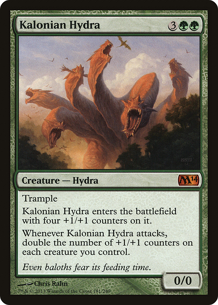 Kalonian Hydra (M14-181) - Magic 2014 Foil