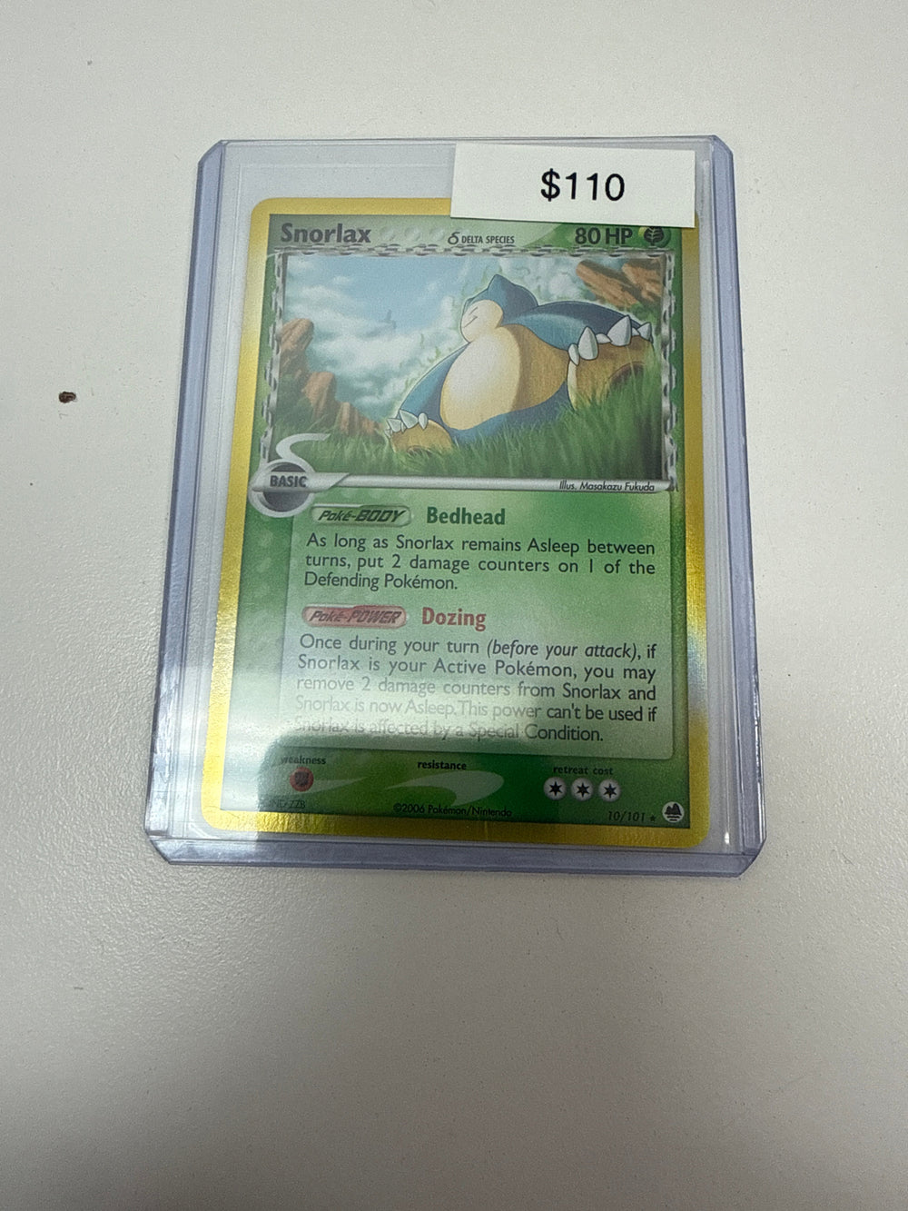 Pokemon Snorlax Delta Species #10/101