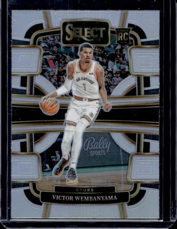 2023/24 Panini Select Victor Wembanyama #87 Rookie Silver