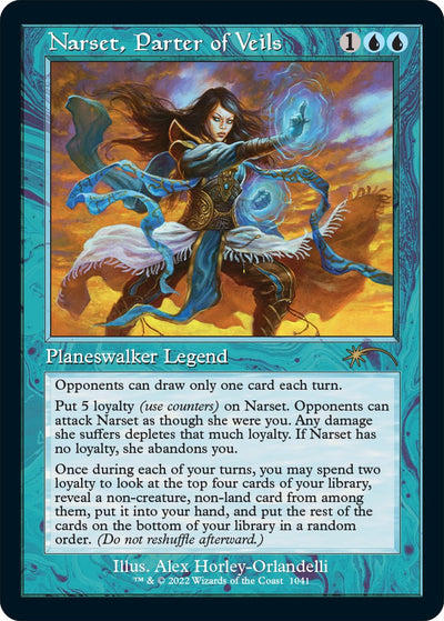 Narset, Parter of Veils (Retro Frame) - 1041 - (Secret Lair Drop Series)