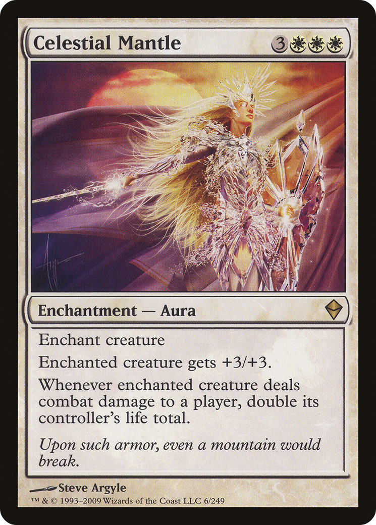 Celestial Mantle (ZEN-006) - Zendikar Foil