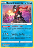Radiant Greninja 46 189 Astral Radiance Holofoil