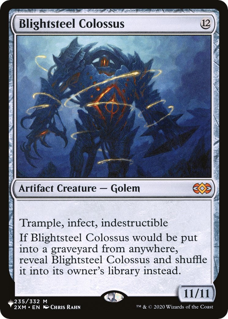 Blightsteel Colossus - 235/332 - (The List Reprints)