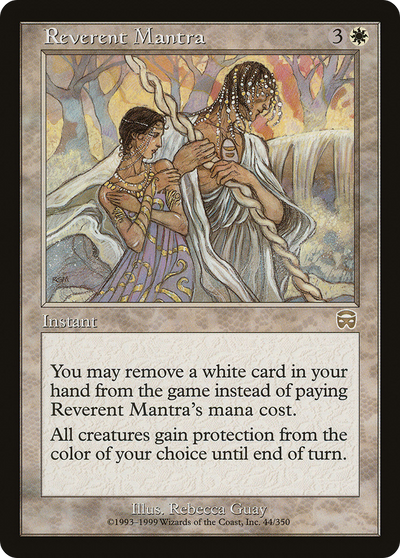 Reverent Mantra (MMQ-044) - Mercadian Masques Foil