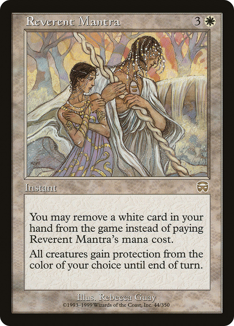 Reverent Mantra (MMQ-044) - Mercadian Masques
