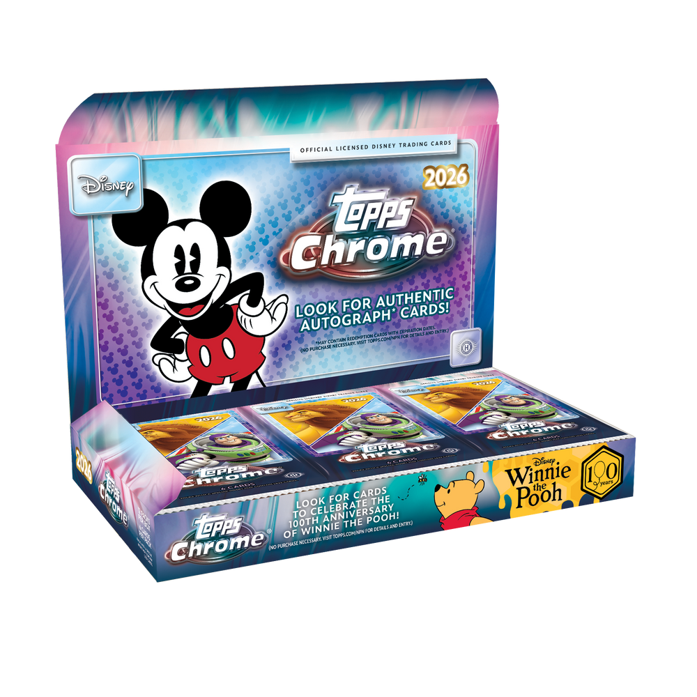 2026 Topps Chrome Disney Hobby Box