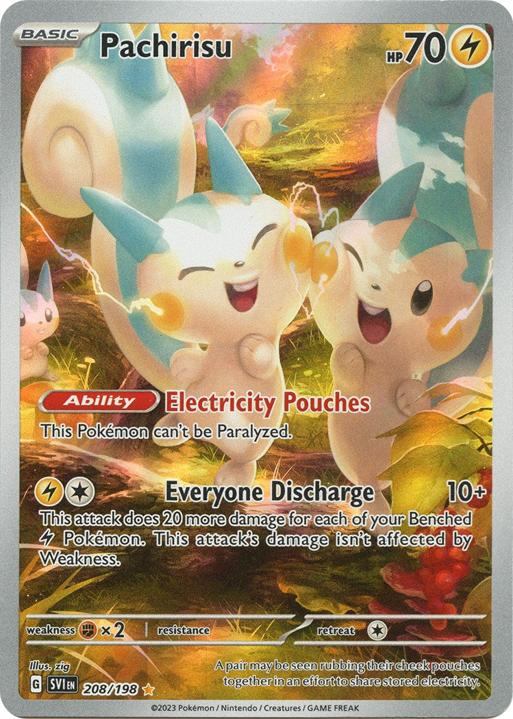 Pachirisu - 208/198 - 208/198 - (SV01: Scarlet & Violet Base Set)