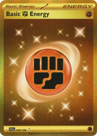 Basic Fighting Energy 258 198 258 Sv01 Scarlet Violet Holofoil