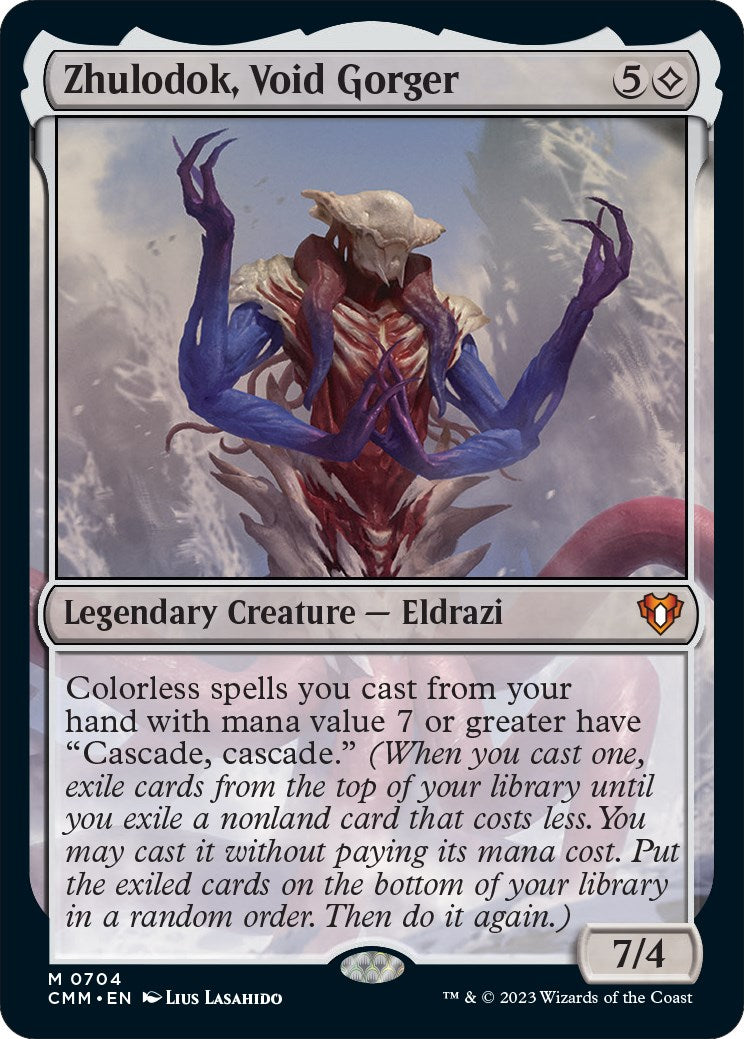 Zhulodok, Void Gorger - 704 - (Commander Masters)