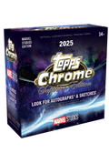 2025 Topps Marvel Studios Chrome Sapphire Edition 10 Box Case