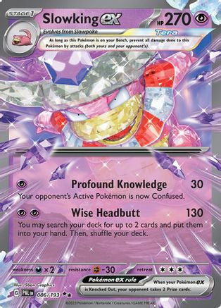 Slowking Ex 086 193 86 Sv02 Paldea Evolved Holofoil