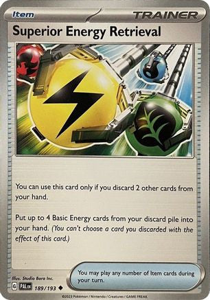 Superior Energy Retrieval 189 Sv02 Paldea Evolved